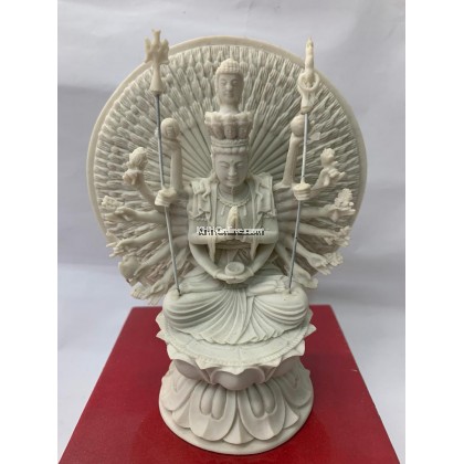 4寸白色千手